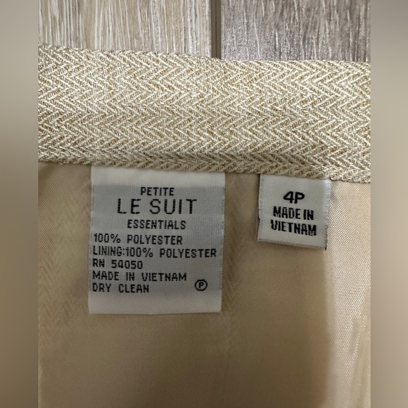 🛍️Petite LE Suit Essentials lined pants with side zipper Size 4P - Picture 8 of 9